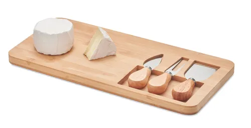 Plateau à fromage en bambou personnalisable - Glenavy