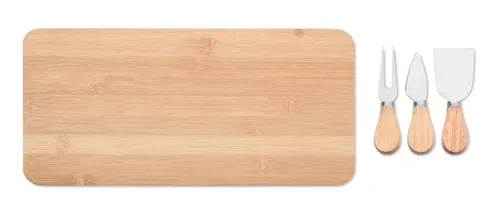 Plateau à fromage en bambou personnalisable - Glenavy