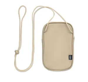 Pochette de voyage RPET personnalisée - Korovin Pouch | Beige