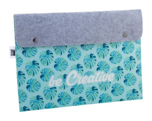 Pochette documents publicitaire personnalisée - CreaFelt Folder