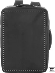 Pochette documents personnalisée en RPET - Eaton | Noir