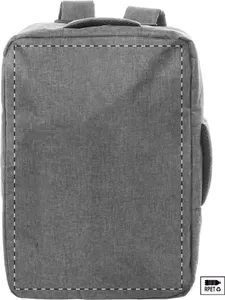 Pochette documents personnalisée en RPET - Eaton | Gris