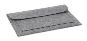 Pochette feutre ordinateur personnalisable - Pouchlo | Grey