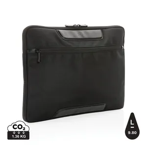 Pochette ordinateur 15.6' Swiss Peak Voyager en rPET AWARE™ publicitaire - Swiss Peak