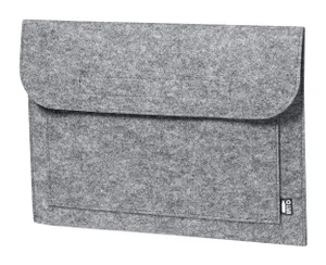 Pochette publicitaire pour ordinateur portable en RPET - Feddox | Gris