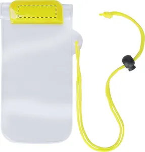 Pochette publicitaire - Wapro | Jaune / Transparent