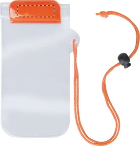 Pochette publicitaire - Wapro | Orange / Transparent