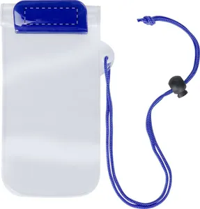 Pochette publicitaire - Wapro | Bleu Foncé / Transparent