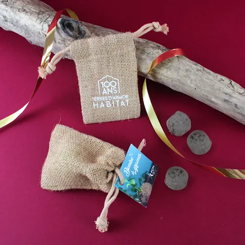 Pochon 3 bombes à graines