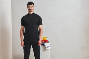 Polo de cuisinier Coolchecker Essential à manches courtes - Premier