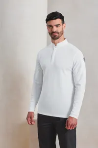 Polo de cuisinier Coolchecker Essential à manches longues - Premier