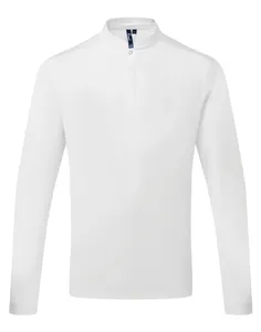 Polo de cuisinier Coolchecker Essential à manches longues - Premier | White