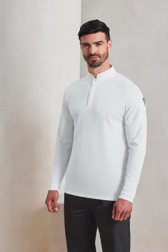 Polo de cuisinier Coolchecker Essential à manches longues - Premier