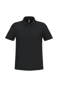 Polo de sport col 1/4 zip homme - PROACT® | Black