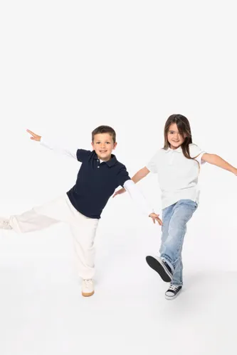 Polo écoresponsable maille piquée enfant personnalisé - Native Spirit