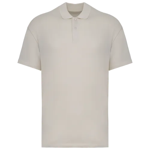 Polo écoresponsable personnalisé maille piquée à épaules tombantes homme - Native Spirit