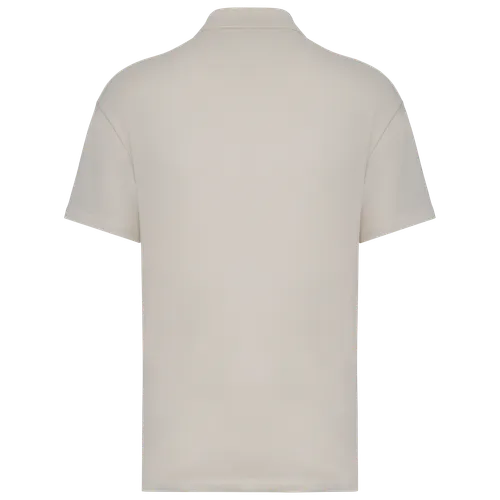 Polo écoresponsable personnalisé maille piquée à épaules tombantes homme - Native Spirit