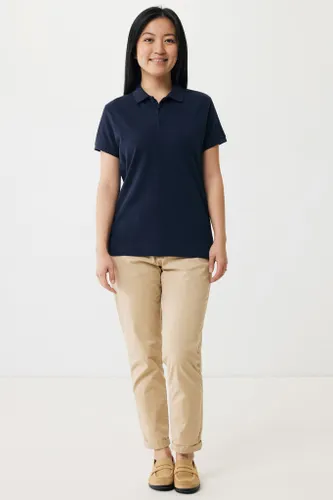 Polo en coton recyclé personnalisé Iqoniq Yosemite Femme - Iqoniq