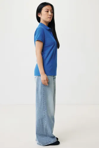 Polo en coton recyclé personnalisé Iqoniq Yosemite Femme - Iqoniq