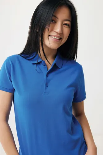 Polo en coton recyclé personnalisé Iqoniq Yosemite Femme - Iqoniq