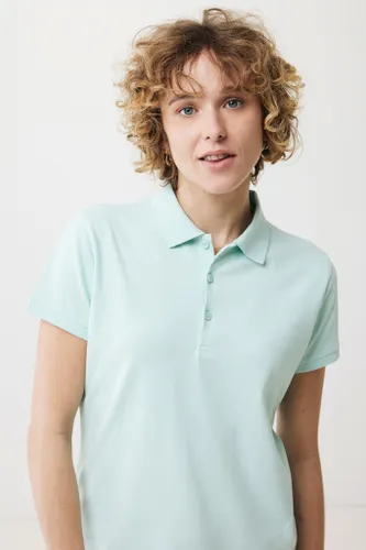 Polo en coton recyclé personnalisé Iqoniq Yosemite Femme - Iqoniq