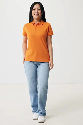 Polo en coton recyclé personnalisé Iqoniq Yosemite Femme - Iqoniq