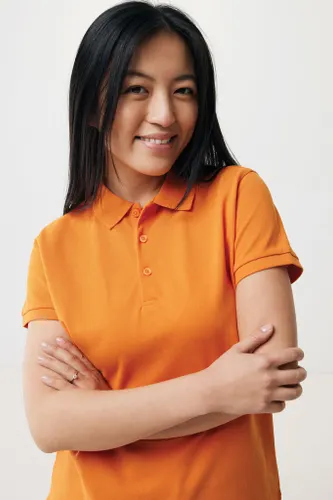 Polo en coton recyclé personnalisé Iqoniq Yosemite Femme - Iqoniq