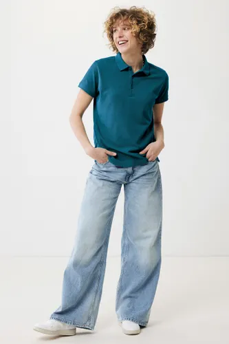 Polo en coton recyclé personnalisé Iqoniq Yosemite Femme - Iqoniq