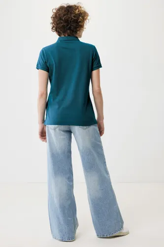 Polo en coton recyclé personnalisé Iqoniq Yosemite Femme - Iqoniq