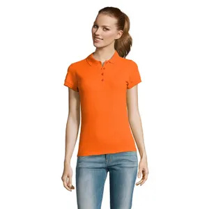 Polo Femme Passion Personnalisé - SOL'S | Orange