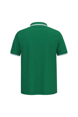 Polo homme manches courtes à liserés contrastés - Kariban