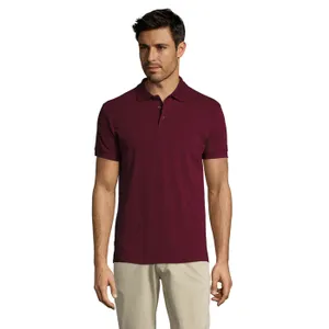 Polo Homme Polycoton Prime Men à personnaliser - SOL'S | Burgundy