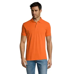 Polo Homme Polycoton Prime Men à personnaliser - SOL'S | Orange
