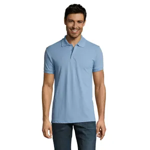Polo Homme Polycoton Prime Men à personnaliser - SOL'S | Sky Blue