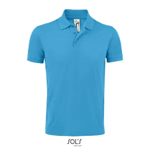 Polo Homme Polycoton Prime Men à personnaliser - SOL'S | Aqua