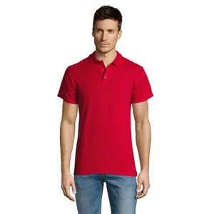 Polo Homme Personnalisé Summer Ii - SOL'S | Rouge