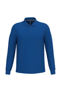 Polo manches longues homme - Kariban | Royal Blue