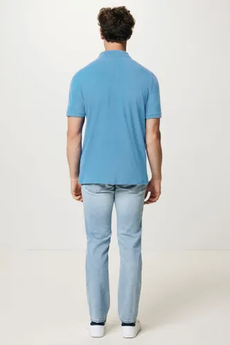 Polo personnalisé en coton piqué et recyclé Iqoniq Yosemite