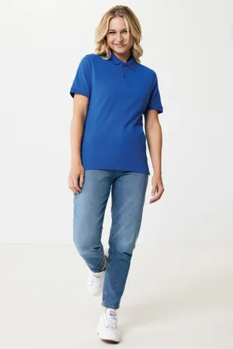 Polo personnalisé en coton piqué et recyclé Iqoniq Yosemite