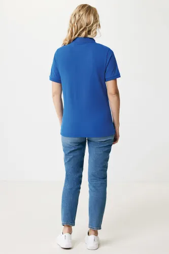 Polo personnalisé en coton piqué et recyclé Iqoniq Yosemite