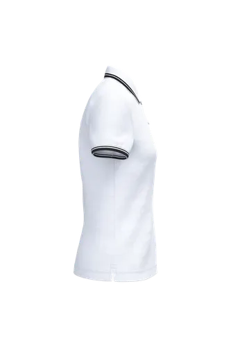 Polo femme manches courtes à liserés contrastés - Kariban