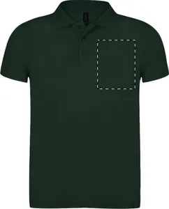 Polo personnalisé publicitaire - Softstyle Pique | Vert Foncé