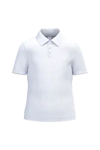 Polo piqué enfant personnalisé - iDeal Basic Brand | Ideal White