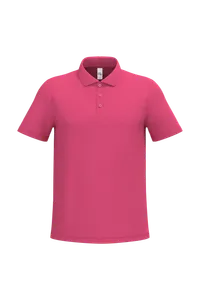 Polo piqué homme - iDeal Basic Brand | Ideal Fuchsia