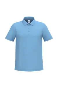 Polo piqué homme - iDeal Basic Brand | Ideal Sky Blue