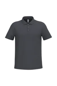 Polo piqué homme personnalisé - iDeal Basic Brand | Ideal Dark Grey