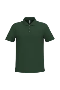 Polo piqué homme personnalisé - iDeal Basic Brand | Ideal Forest Green