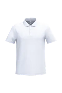 Polo piqué homme personnalisé - iDeal Basic Brand | Ideal White