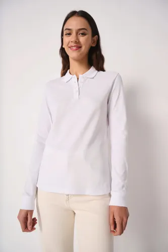 Polo piqué LSL femme - iDeal Basic Brand
