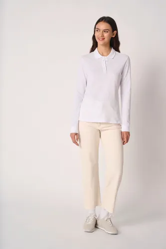 Polo piqué LSL femme - iDeal Basic Brand